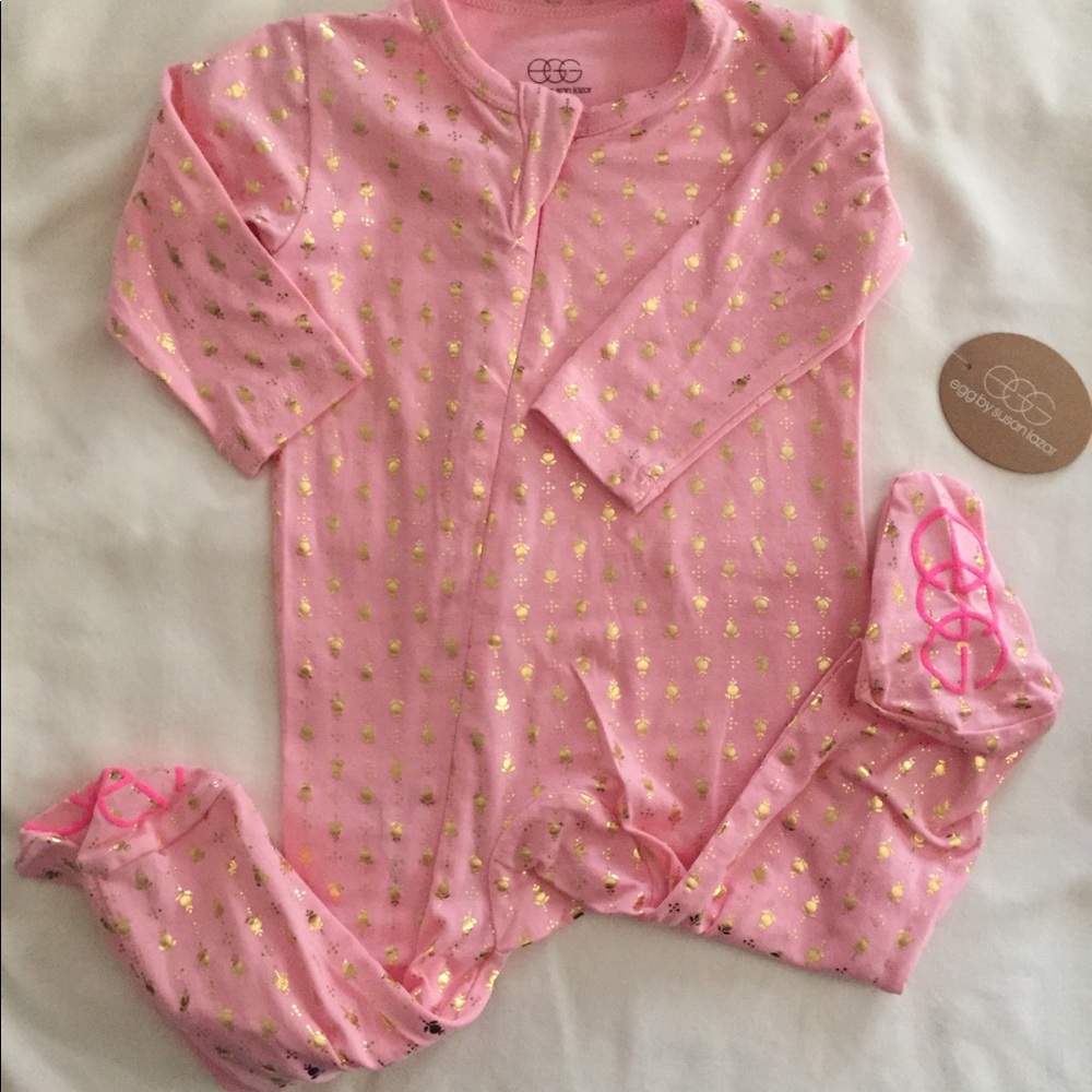 Egg by Susan Lazar Romper Jumpsuit Footie Outfit